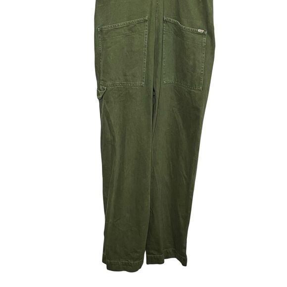 Alex Mill Claire Saffitz Utility Overalls Women’s Small Green Cotton Workwear - Picture 7 of 12
